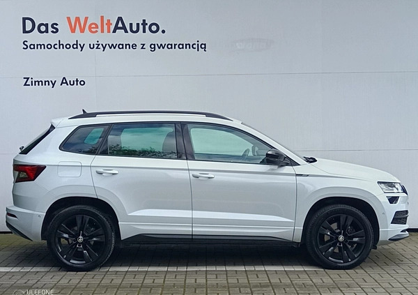 Skoda Karoq cena 114900 przebieg: 106355, rok produkcji 2019 z Pasłęk małe 529